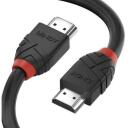 Lindy HDMI kabelis 36771, 1 m, 48 Gbit/s, 8K60Hz, 4:4:4, PVC, melns, 2.1, vīrie&scaron;u savienotāji