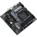 Asrock Emaplaat B550MPHANTOMGAMING4, AMD AM4, 128 GB, 4 DIMM, 4 SATA III, 1 M.2, 1 HDMI, 1 DisplayPort, 7.1 heli