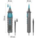 Emos Мультиметр MD-300 M3216, 2-600 В AC, 200 мВ-600 В DC, 200 Ом-20 МОм, автоматический выбор диапазона, подсвечиваемый дисплей