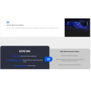 Ezviz RS2-PWT2 CS-RS2-TWT2 Kaameraga Tolmuimeja ja Märgpuhastuse Robot Konteinerdokiga Valge