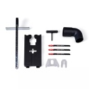 Bezvadu elektriskā finierzāģis, EINHELL, 4321265, 18V, 135mm grie&scaron;anas dziļums, bezsuku motors, 3 zāģa asmeņi iekļauti