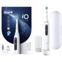 Oral-B Elektriskā zobu birste iO5 Quite White, 1 uzgalis, 5 režīmi, 48000 apgr./min, ceļojumu futrālis