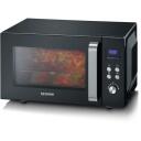 Severin Mikrolaineahi MW 7763, 1000 W, 25 l, 49.5 cm, 28.8 cm, 41.5 cm, Grill, Ekraan, Taimer