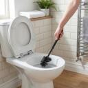 Beldray WC harja LA084538BLKPEU7, must, plastmass, 41cm x 13.5cm x 13.5cm, antibakteriaalne, ergonoomiline k&auml;epide