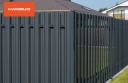 Профилированные металлические штакеты Polo PMx2 RAL7016 (матовый cерый антрацит) POLO_PMx2_RAL7016
