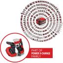 Einhell Akutoitel Lintsaag TE-MB 18/127 Li-Solo, 18V, 127mm l&otilde;ike laius, LED valgustus, ergonoomiline k&auml;epide
