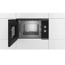 Iebūvējamā mikroviļņu krāsns ar 20 L ietilpību un 800 W jaudu BFL520MS0 Stainless Steel/Black Bosch
