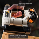 Bezvadu 18 V kombinēts skavotājs-skrūvgrieznis bez akumulatora un lādētāja Combi-tacker 7064920 Batavia