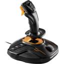 Thrustmaster Žaislų valdiklis T.16000M FCS 2960773, 16 mygtukų, 4 a&scaron;ys, USB, laidinis, juodas, oranžinis
