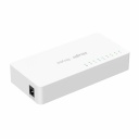 Ruijie Reyee RG-ES08F | 8-Port 10/100 Mbps Unmanaged Network Switch — Sleek White Design