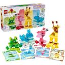 Lego Gyvūnų statybos žaidimas 10472, 94 vnt., 31cm, 18cm, 3+ metų, instrukcijų lapas, saugus žaisti