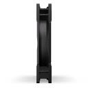 Endorfy Ventilaator EY4A003, 140 mm, 1800 RPM, 250 RPM, 0.4 A, 12 V, 1 ventilaator, must, FDB, vibratsiooniisolatsioonis&uuml;steem