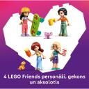 Lego Konstruktor 42687, 946 vnt., 4 mini lėlės, virtuvė, svetainė, miegamasis, balkonas, sodas