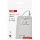 Emos Gaasiandur GS869 P56450, 36,3&times;117,4&times;77,4mm, 5 aastat, 230V AC, 0&ndash;95%, IPX2D, >85dB, optiline ja heliline