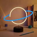 Manta Dekoratīvā lampa SNL38BLT, 5W, 30cm, 24.5cm, 3xAA, USB, 5V, plastmasa, 2m vads, LED, Planēta