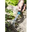 Gardena Mulla k&uuml;ndja 501759612 0023757, 7cm, 3 okast, kvaliteetne teras duroplasti kattega, ergonoomiline k&auml;epide