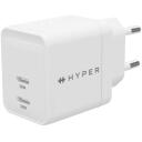 Hyper strāvas adapteris HyperJuice 35W USB-C GaN HJG35EU, 35W, 2x24 pin USB-C, ātrā uzlāde
