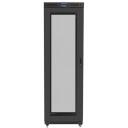 Lanberg Rack kapp 19" vabalt seisev 47U/800x1000, FF01-8047-23BL, RAL 9004, 151kg, 47U, reguleeritavad s&uuml;gavuse raudtee