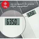 Salter Vonios svarai 9009 WFEU12, 180 kg, 50 g, LCD, automatinis i&scaron;jungimas, balta