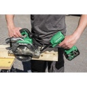 Akumulatora gaisa pūtējs HIKOKI RA18DAW4Z, 18 V bezsuku motors, 19 minūšu darbības laiks, maināma gaisa plūsma