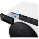 LG Pesumasin F4X5011TKB, 11 kg, 1400 RPM, A klass, esik&uuml;ljelt laadimine, LED ekraan, valge