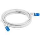 Lanberg patch kaabel CAT.6A S/FTP LSZH CCA Fluke Passed PCF6A-10CC-0050-S, 0.5 m, hall, vormitud, takistusteta, CCA juhtmed