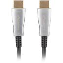 Lanberg HDMI kaabel, CA-HDMI-20FB-0200-BK, 20m, 4K60Hz, AOC, must