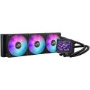 Asus Datora korpuss ROG Ryujin III 360 ARGB Extreme 90RC0131-M0EAY0, 3x12cm ventilatori, 89,73 cfm, 2800 RPM, 3,5 collu LCD