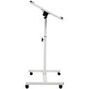 Maclean mobiilne laud/kannettava arvuti alus, MC-121 W, 59-89cm, 30kg, k&otilde;rguse reguleerimine, kallutamise reguleerimine