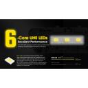 Nitecore HA15 UHE LED žibintuvėlis, 400 lm, 43 g, 6 lempų, 1100 mAh baterija, USB įkrovimas, 114 h veikimo laikas