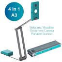 Iris dokumentu kamera Visualizer 7 464412, 13MP, 4160 x 3120, USB-C, attēlu attēlo&scaron;ana, trok&scaron;ņu samazinā&scaron;ana