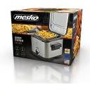 Mesko Frit&uuml;&uuml;ri MS 4910, 900 W, 1.5 L, H&otilde;be, Reguleeritav termostaat, T&otilde;stetav korv