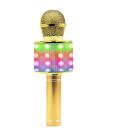 Manta Juhtmevaba mikrofon MIC20-GL, 5W, Bluetooth 5.0, AUX, microSD, USB, 240g, kuldne v&auml;rv, karaoke jaoks sobiv