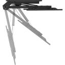 Sbox televizora kron&scaron;teins CPLB-M0748, 43''&ndash;86'', 45kg, 200x100&ndash;800x400, melns, +2&deg;/-2&deg;, 130cm no sienas