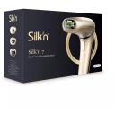 Silkn Epilators SEV1PE1CC001, zelta, tīkla, 3 uzgaļi, sausā epilācija, gaismas impulss, uzglabā&scaron;anas somiņa