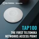 Teltonika bezvadu piekļuves punkts TAP100 2.4 GHz, 300 Mbit/s, 1x 10/100, 15W PoE, 16 MB atmiņa, 1 ports, IP30