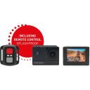 GoXtreme Videokamera 20148, 4K Ultra HD, 4096 x 2160 pikseļi, 120 fps, 8 MP, 5,08 cm, 1 HDMI, MicroSD, 64 GB, Wi-Fi, Melns