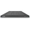 Digitus Rack plaukts DN-97647, 48.2cm, 50cm, 4.45cm, 1U, melns, stiprinā&scaron;anas sliedes 500-780mm
