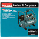 Akukompressor 40V, 7,6L, 9,30bar XGT AC001GZ MAKITA