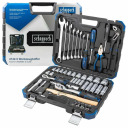 Tool Set, SCHEPPACH, SCH-4742-5, 74 pcs, 1/2" and 1/4" sizes, chrome vanadium steel