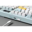 Onikuma G80 spēļu klaviatūra G80, 94 taustiņi, RGB apgaismojums, Bluetooth 5.0, 2.4 GHz, USB-C, akumulators 2000 mAh
