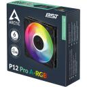 Arctic Вентилятор для корпуса P12 Pro A-RGB ACFAN00309A, 120mm, 131m&sup3;/h, 3000RPM, 4 винта, поддержка PWM