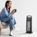 Beper Ventilatora sildītājs P203TER002, 2000W, 2 jaudas līmeņi, keramikas, melna, termostats, ventilators, aukstā gaisa funkcija