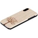 Man&Wood Tagasi kate M7662B, 6.1, Pildiga pilt, Apple iPhone XR, looduslik puit, pol&uuml;karbonaat