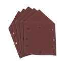 Sandpaper 100x157mm, KREATOR, KRT220109, Grit size (P): 240, Holes: 8