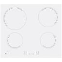 Candy | Hob | CH64CCW | Vitroceramic | Number of burners/cooking zones 4 | Touch | White