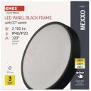Emos LED Valgus NEXXO ZM5353, 28,5 W, 2700 lm, IP40, soe/neutraalne valge, &uuml;mmargune, 120&deg; valgusnurk