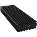 Raidsonic SDD cietā diska korpuss IB-1816M-C31, M.2, USB 3.1 (Gen 2), melns, 1 x 2280 mm, alumīnijs