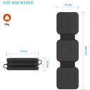Fixed Bezvadu salokāms lādētājs 3in1 Flex FIXFLE-SA-BK, 12V/2.5A, 5W, 7.5W, 10W, 15W Max, melns