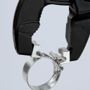 Hose Clamp Pliers, KNIPEX, 85 51 180 C, 12 regulē&scaron;anas pozīcijas, ērta lieto&scaron;ana degvielas &scaron;ļūtenēm un vakuuma caurulēm